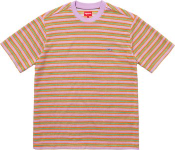 multi stripe terry t shirt 1