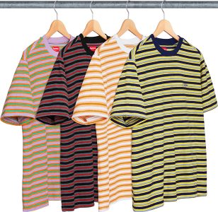 multi stripe terry t shirt 2