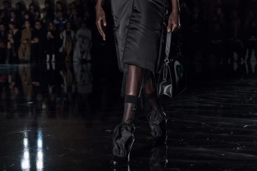 Prada Shows Pink Cloudbust Boot And Brings Back Flame Shoes 5 prada women details fall 2018 4