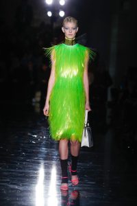 Prada Shows Pink Cloudbust Boot And Brings Back Flame Shoes 22 prada women fall 2018 milan 1