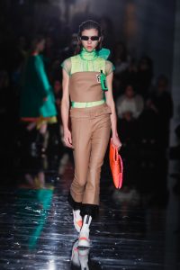 Prada Shows Pink Cloudbust Boot And Brings Back Flame Shoes 40 prada women fall 2018 milan 19