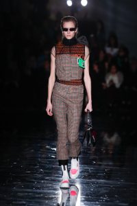 Prada Shows Pink Cloudbust Boot And Brings Back Flame Shoes 50 prada women fall 2018 milan 29