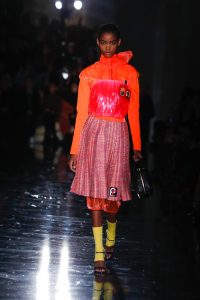 Prada Shows Pink Cloudbust Boot And Brings Back Flame Shoes 25 prada women fall 2018 milan 4