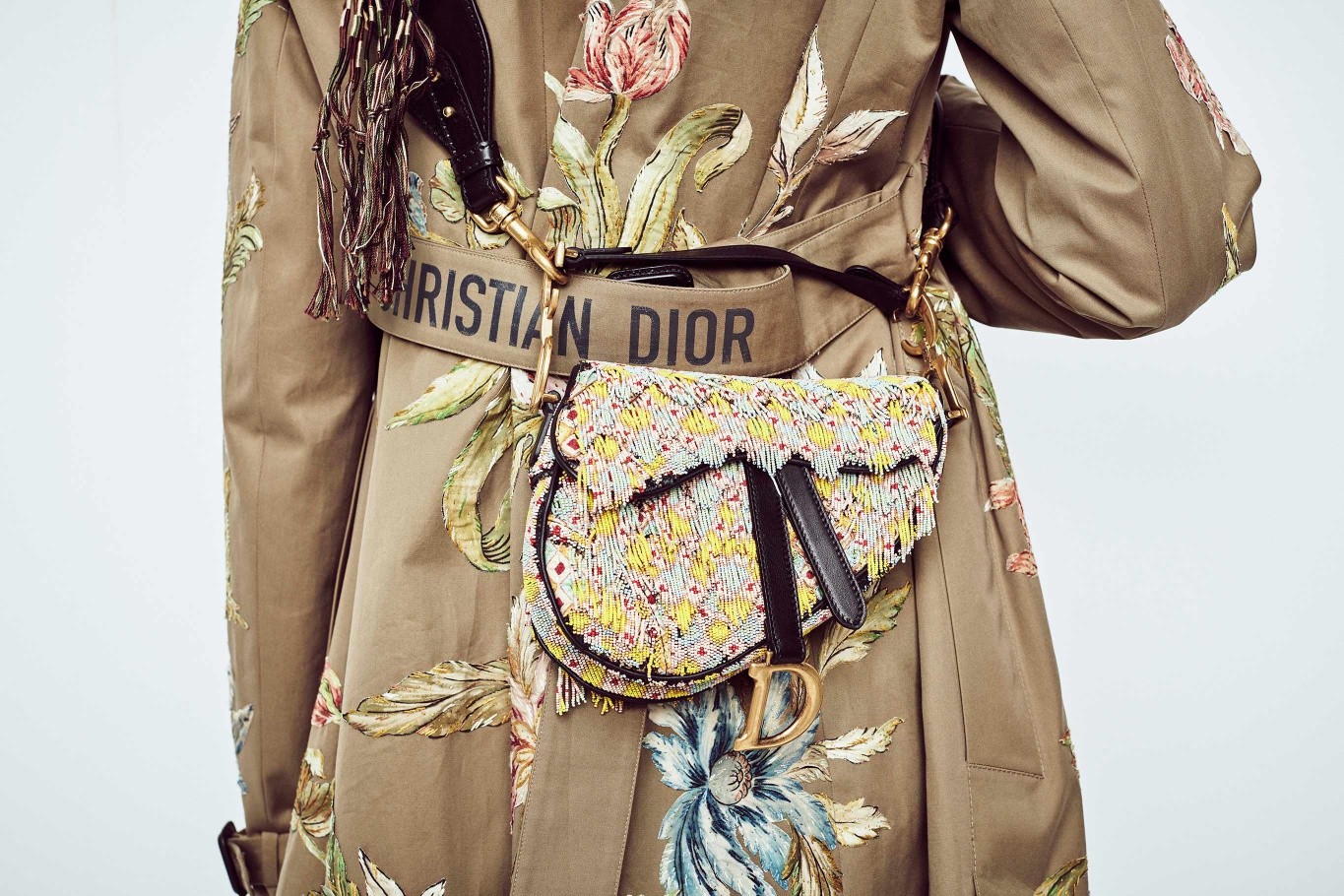 Dior Brought Back Logo Saddle Bag Fall 2018 - Dior Saddle Bags