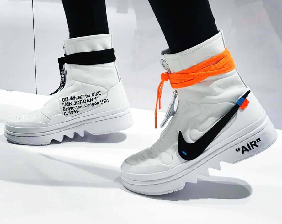 off white nike boots