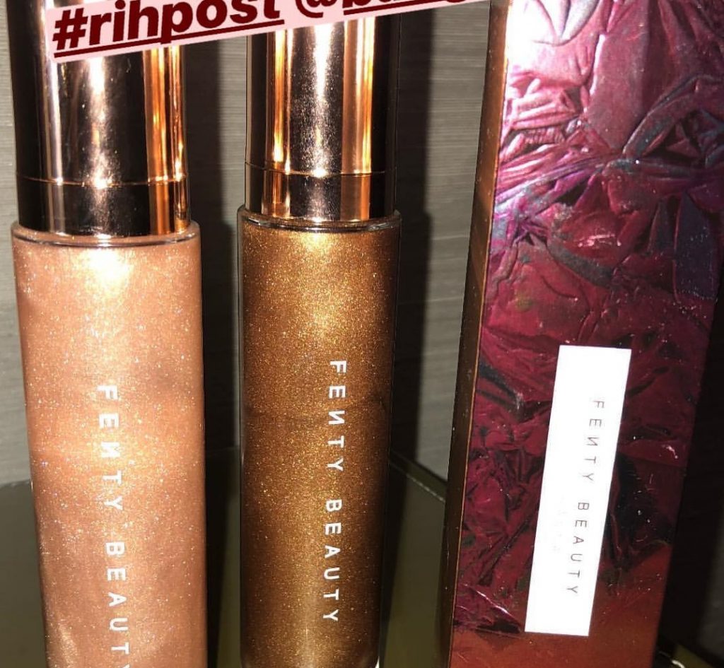 The Bajan Boss Debuts Fenty Beauty Body Lava In Two Flavors