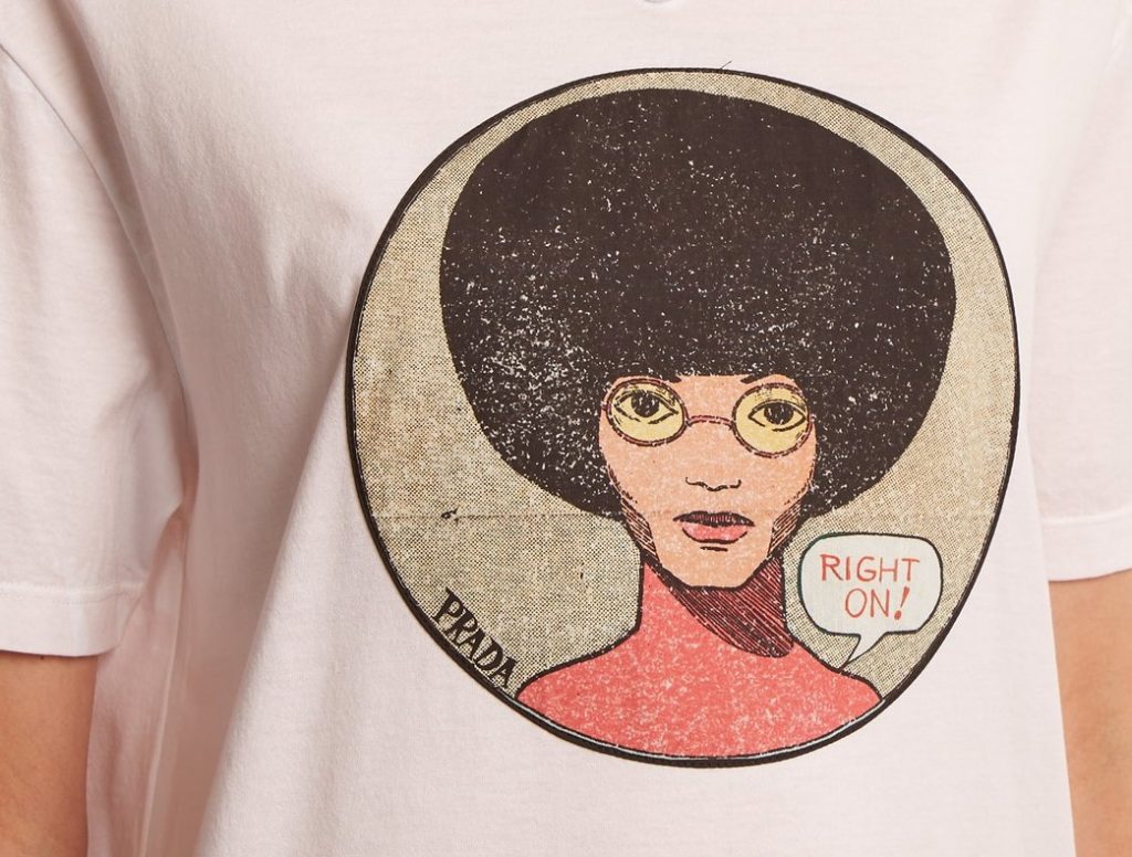 T-Shirt Featuring Trina Robbins Art