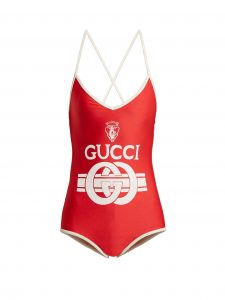 gucci logo swimsuit 2