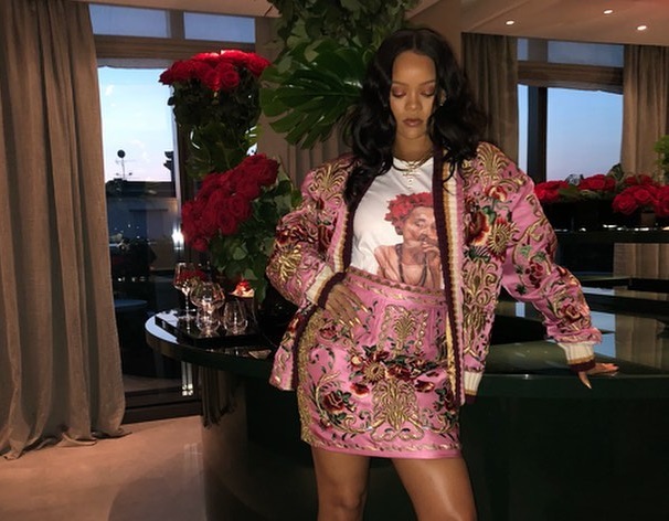 rihanna dolce gabbanna A