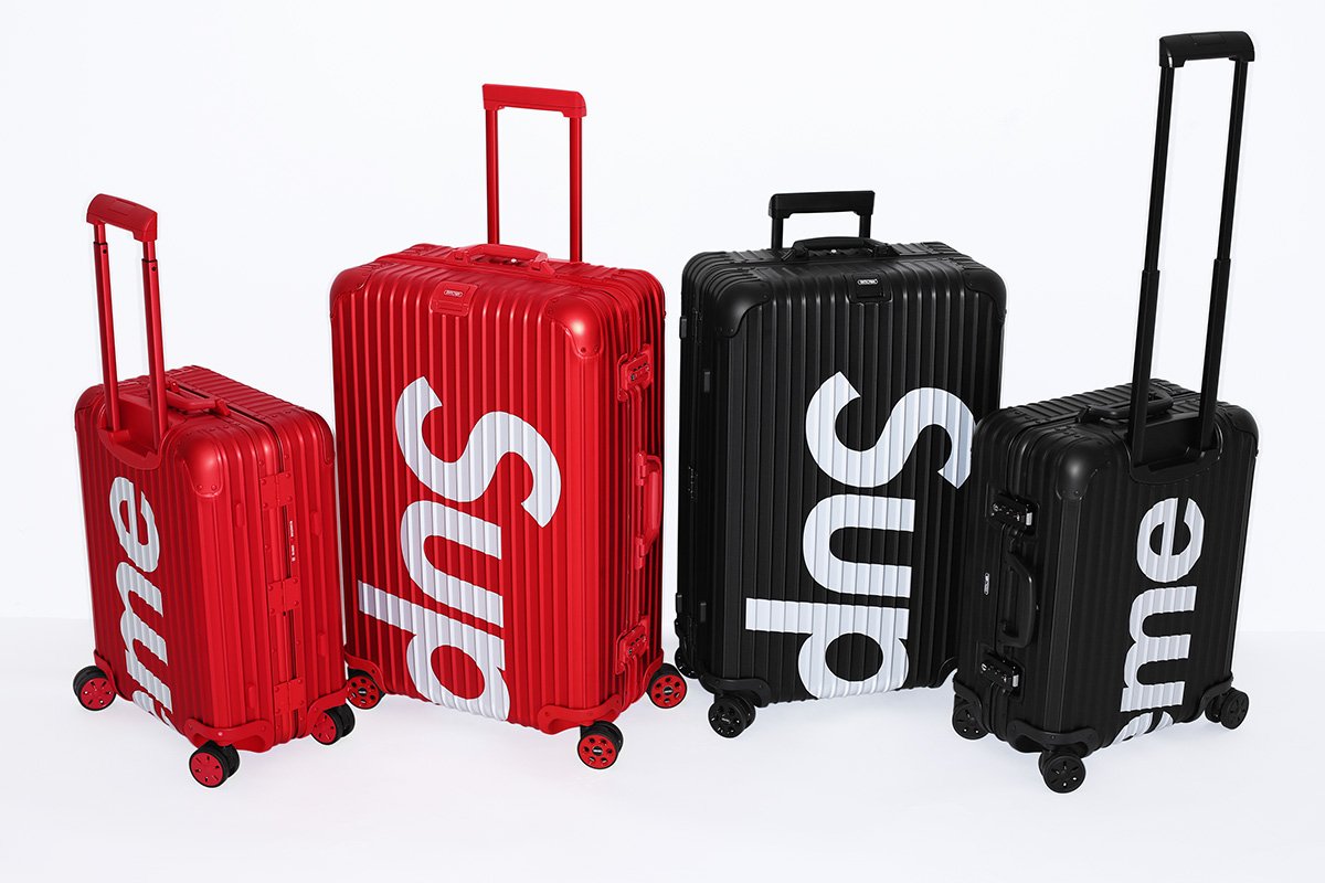 Supreme And Rimowa's Luggage Collection 