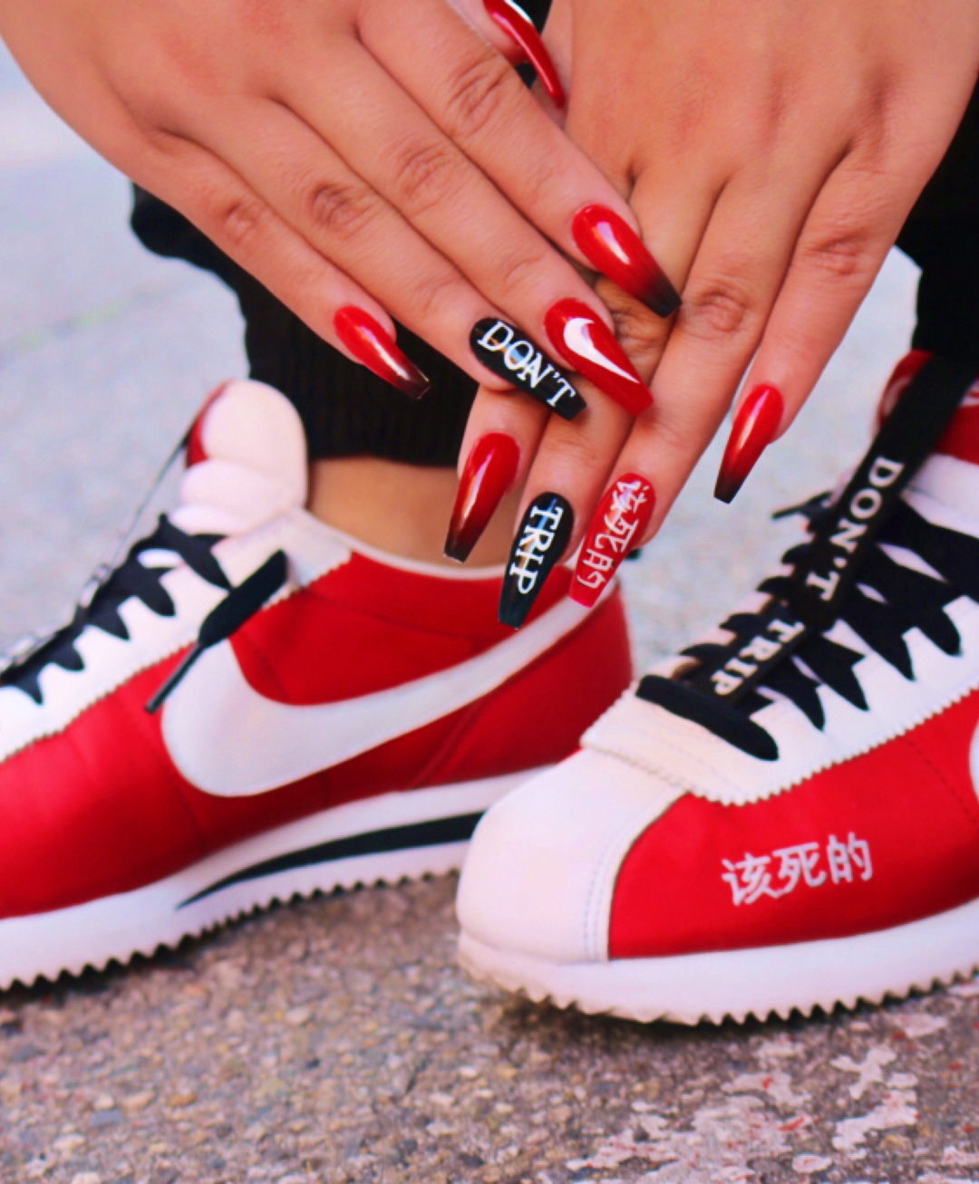 Henny Takes Sneaker-Coordinated Manicures To A New Level