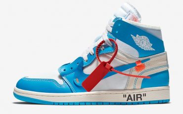 Launch Timing For Jordan 1 And Off-White 'UNC' Sneaker 3 Jordan 1 x Off White UNC sneaker AQ0818 148 3
