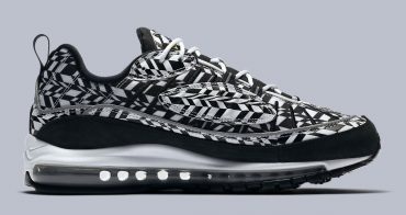 nike air max 98 aop black white 3