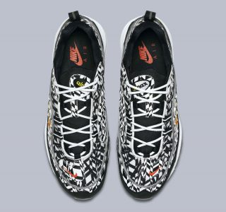 nike air max 98 aop black white 5