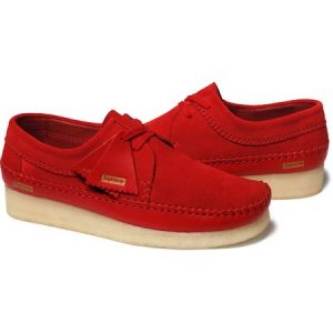 supreme clarks red