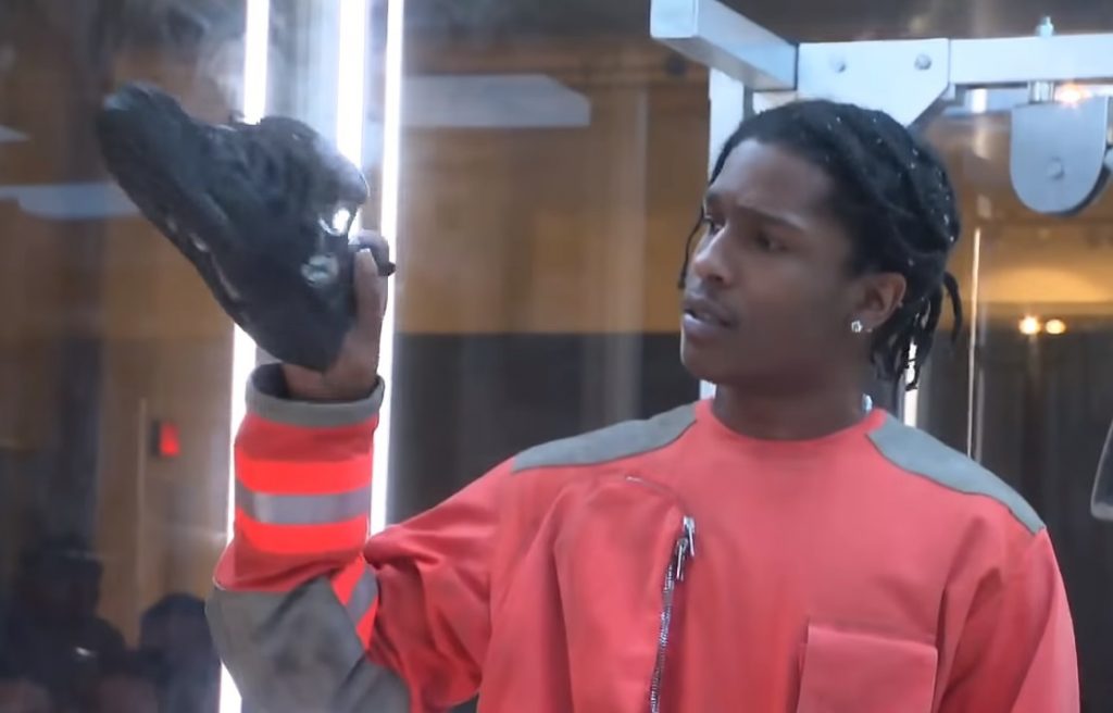 asap rocky under armour sneaker