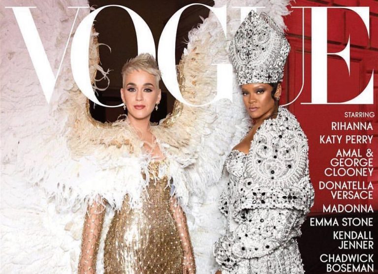 Katy Perry And Rihanna Land Cover Of Vogue's Met Gala Magazine