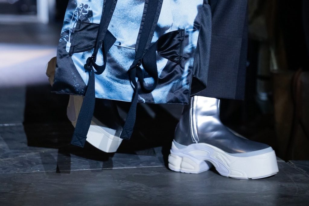 Raf Simons Shows Platform Adidas Boots 