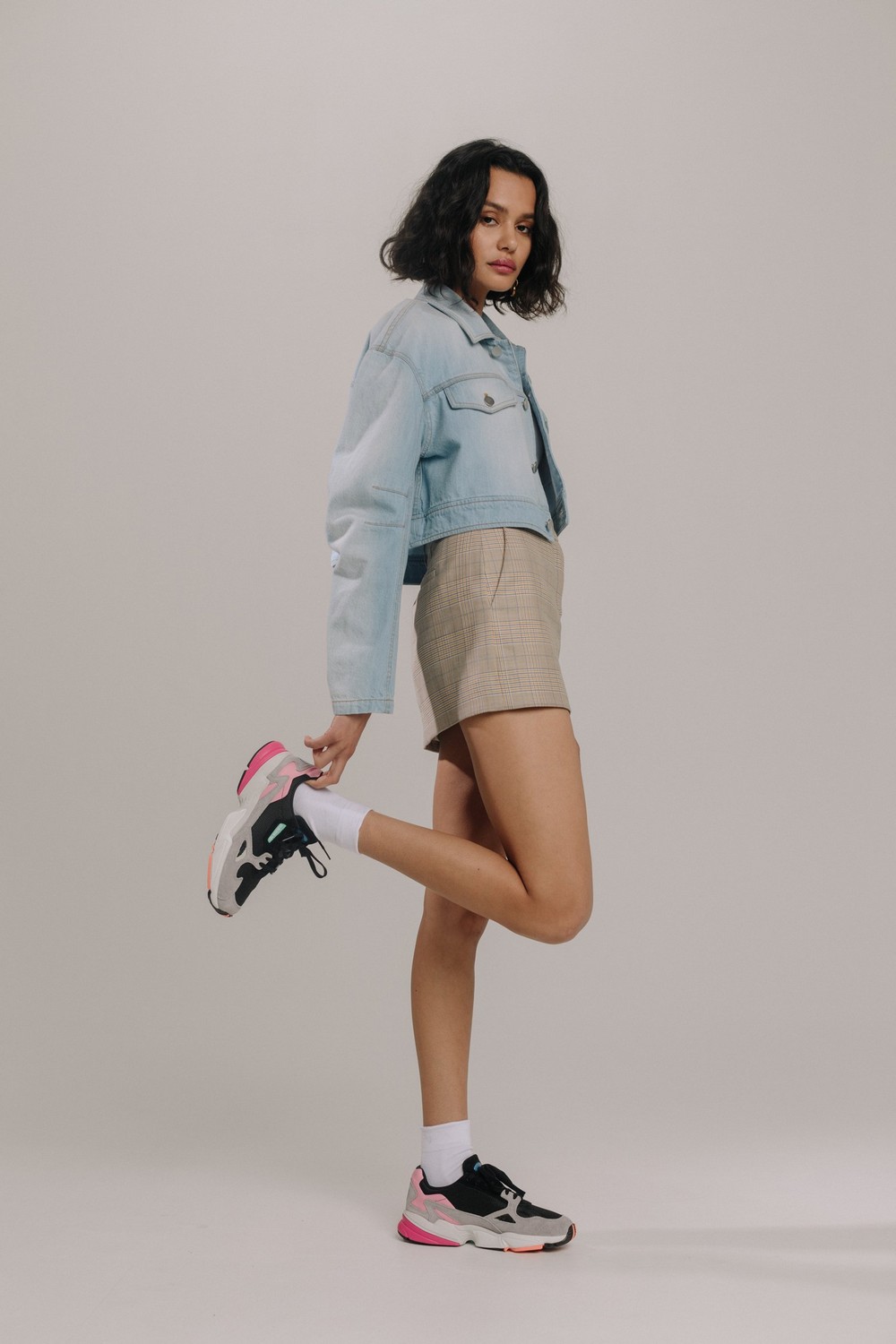 adidas falcon womens outfit