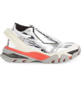 Calvin Klein 205W39NYC's Silver Carla Sneaker