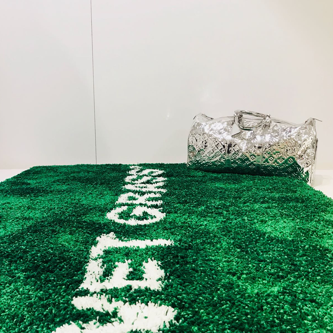 How to style the famous WET GRASS rug by Ikea x Virgil Abloh