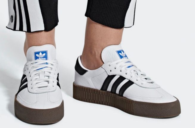 Adidas Sambarose Elevates Samba Sneakers With Platform Silhouette 3036