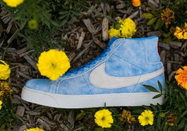 nike sb blazer blue flower 2