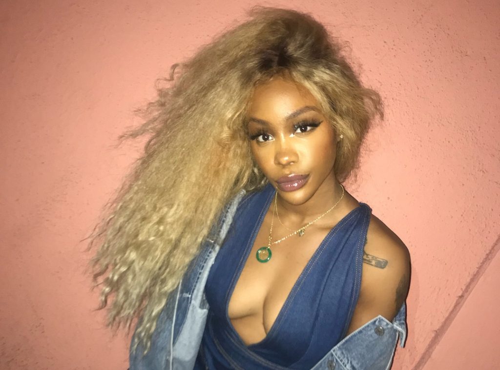 Newly Blonde Sza Provides Her Go To Lip Gloss Brands