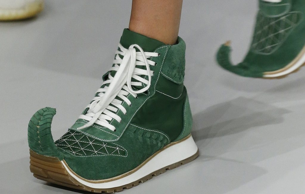 Loewe's 'Dinosaur' Sneakers Make A Pointed