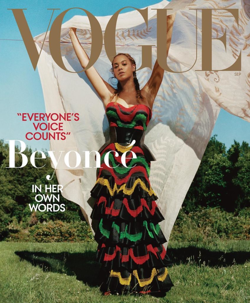 beyonce vogue september cover 2018