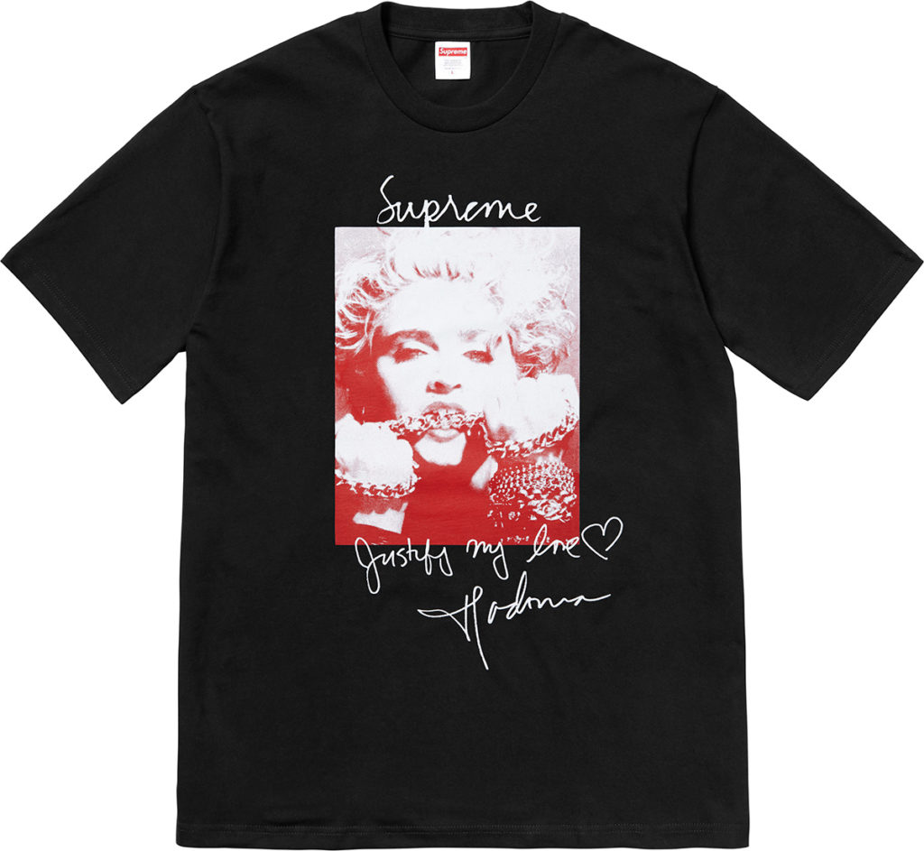 最高の品質の Supreme Madonna L white tee Tシャツ/カットソー(半袖