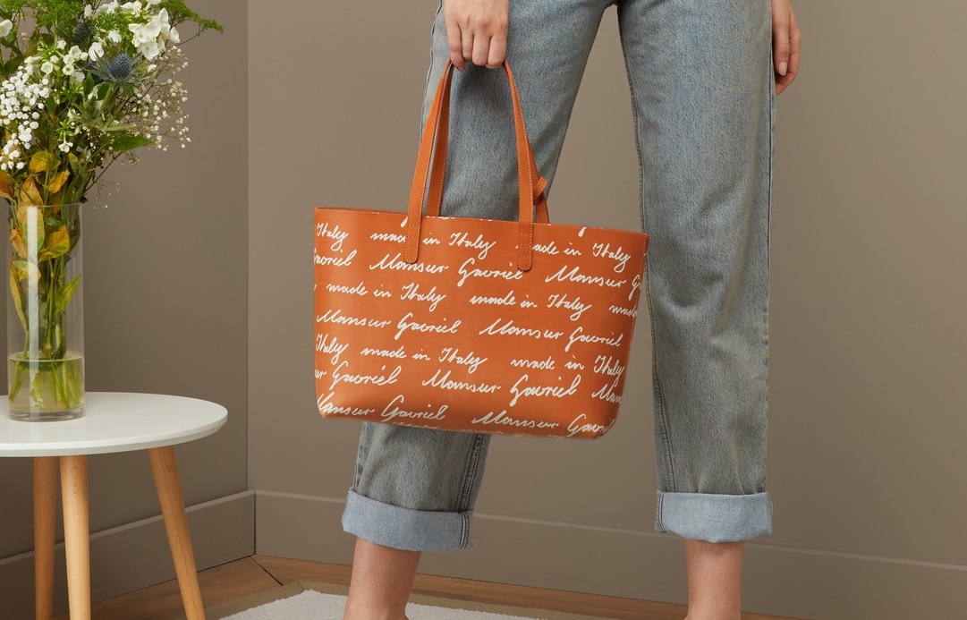 Mansur Gavriel Gives Into Logo Bag Trend