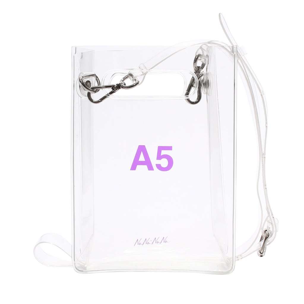 Nana-Nana: A5 clear mini-bag