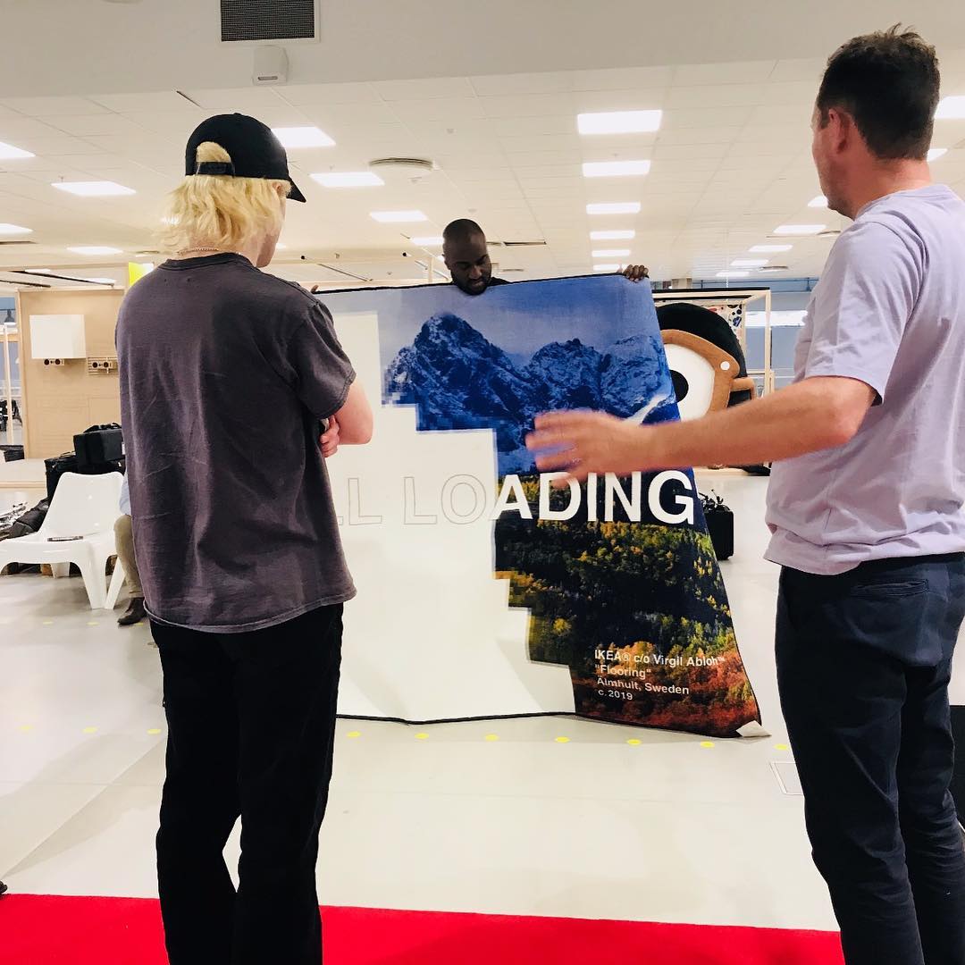 Off-White x Ikea: pop-up store pulls rugs out from under customers