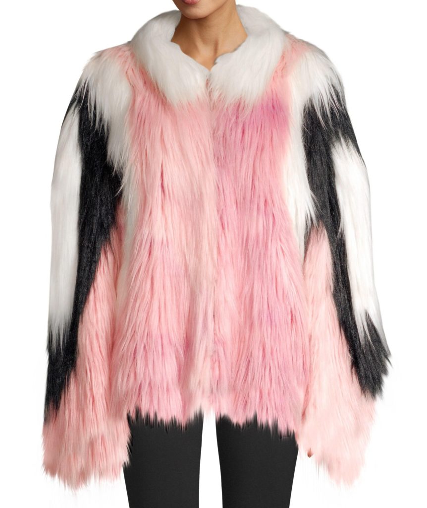 house of fluff pink cape