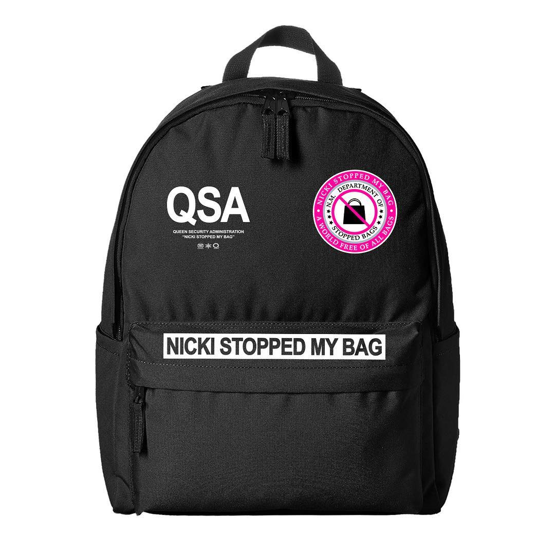 Nicki Minaj Laughs At Critics With QSA 'Stopped My Bag' Merch