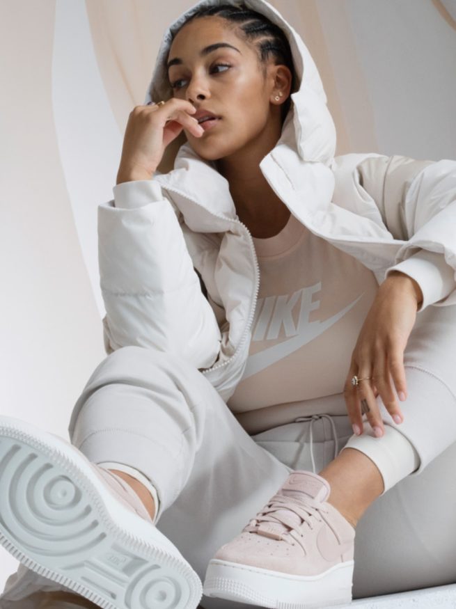 Nike Engages Jorja Smith To Help Introduce New AF1 Sage Sneaker