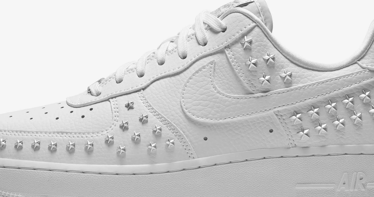 studded nike sneakers