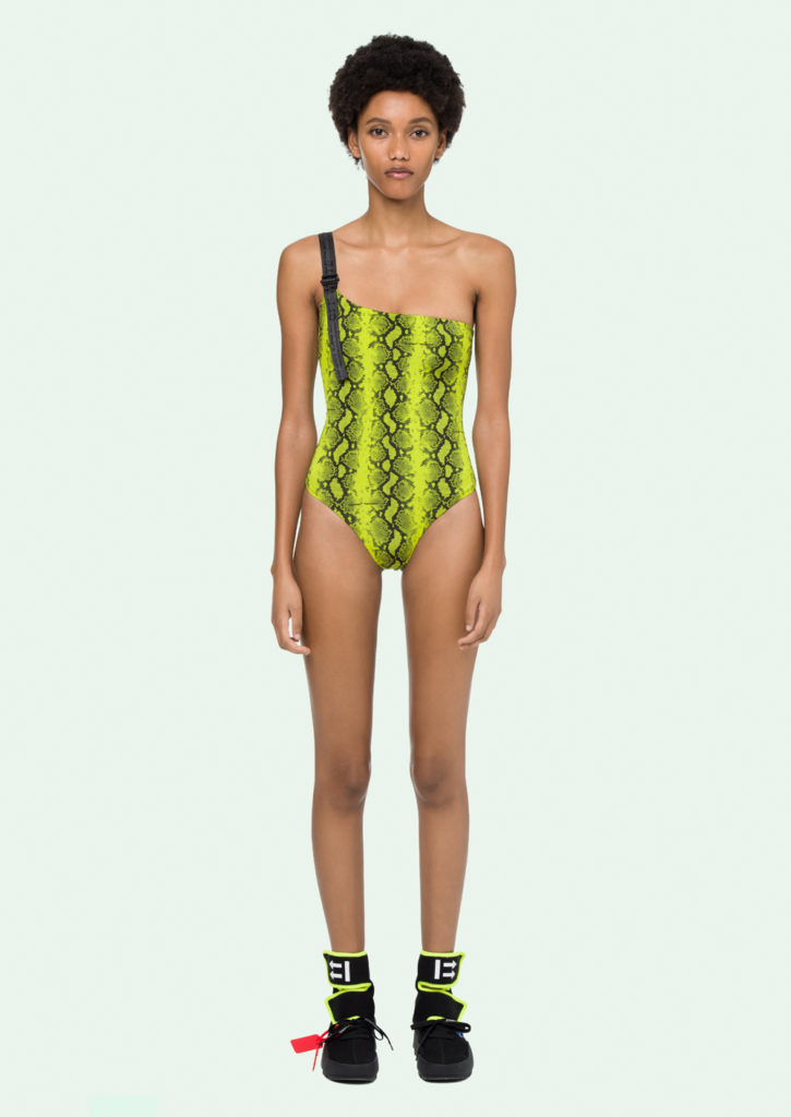 Off White Takes A Sporty Approach To Swimwear For Spring 2019