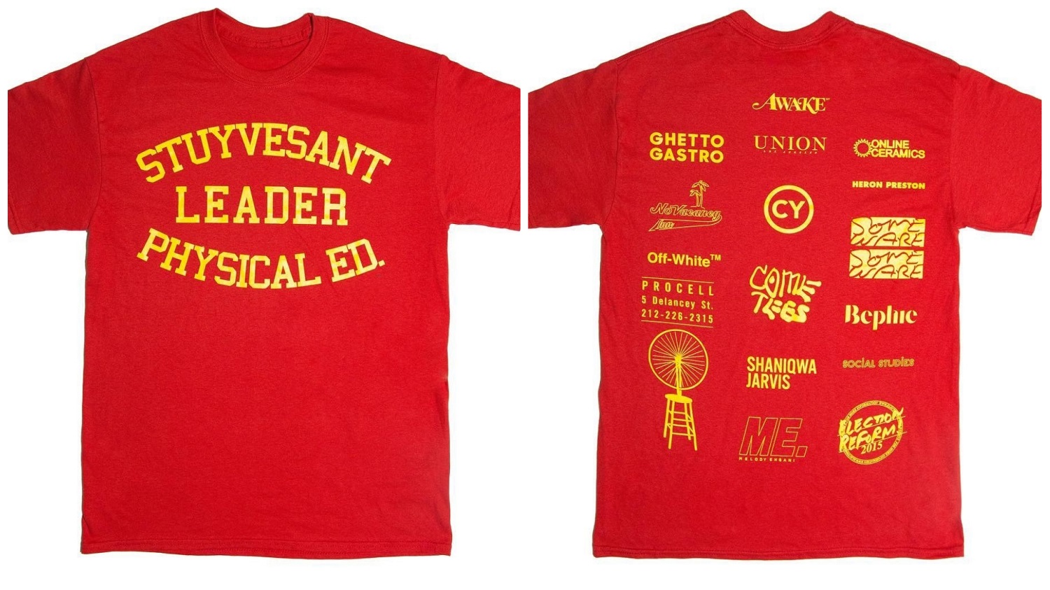 Virgil Abloh for Social Studies NYC T-Shirt