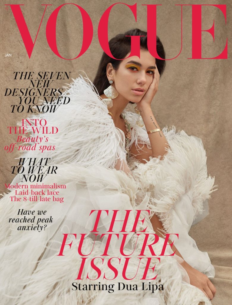 Dua Lipa British Vogue January 2018 Nadine Ijewere 1