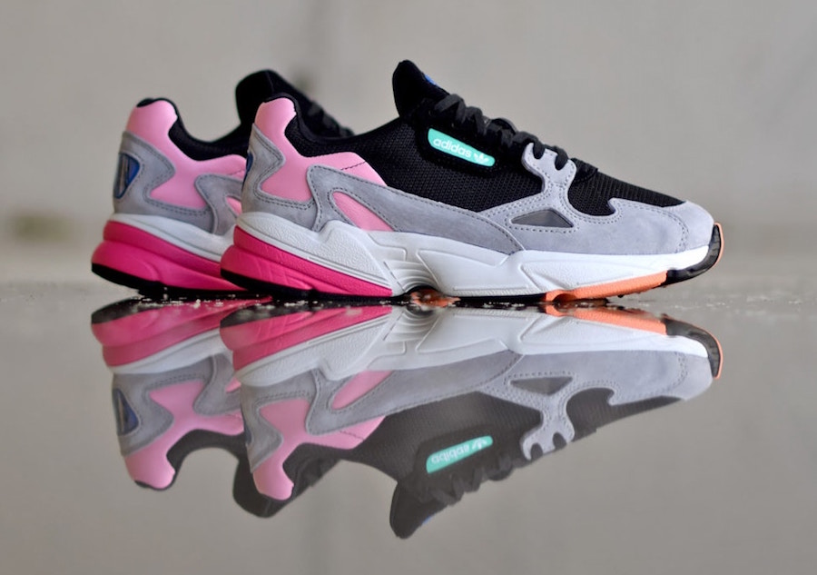 Adidas Falcon "Black/Light Granite"