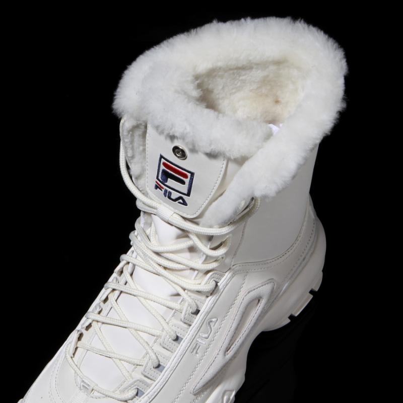 white fila fur boots \u003e Clearance shop
