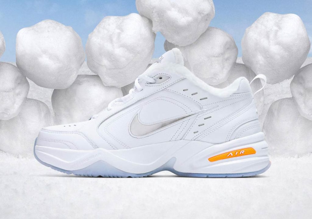 skøjte miljø Produktion Nike's Air Monarch 4 Sneaker Celebrates The Magic Of A Snow Day