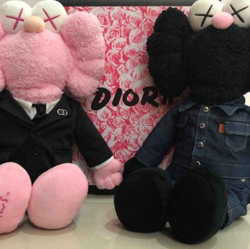 kaws dior bff