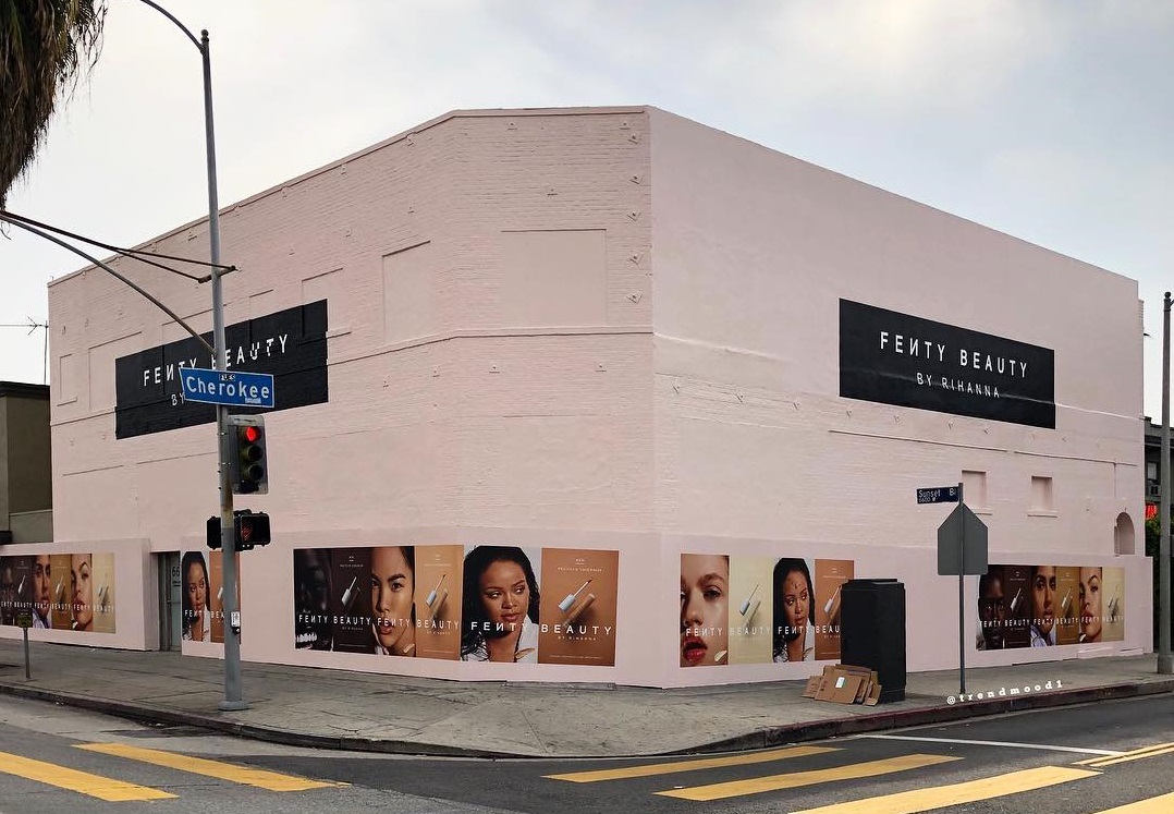 Fenty Beauty Store Pop Ups In Los Angeles