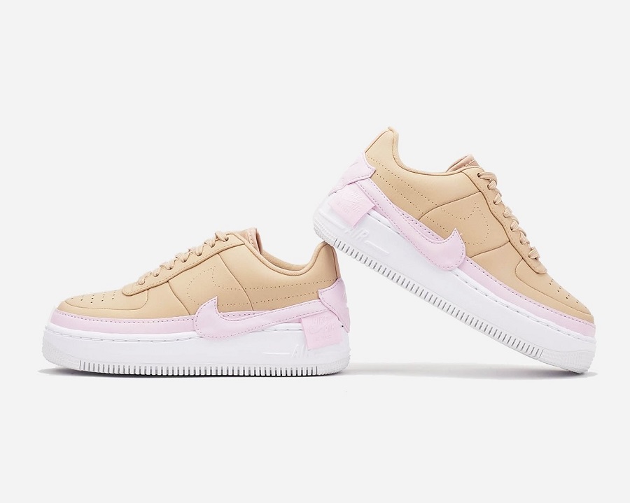 nike air force jester beige pink