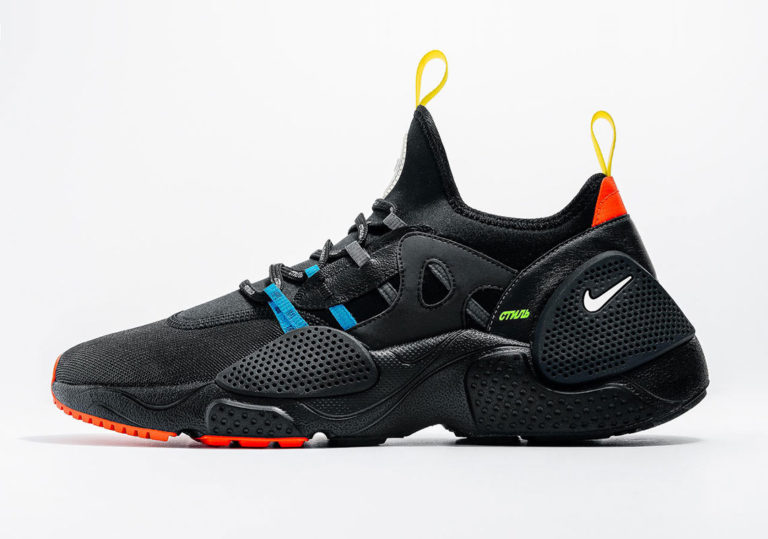 heron preston huarache edge sneakers