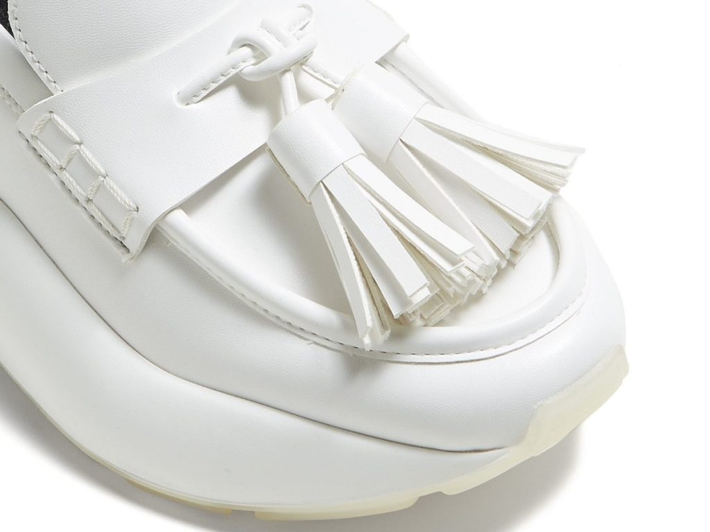 stella mccartney white platform loafers 3