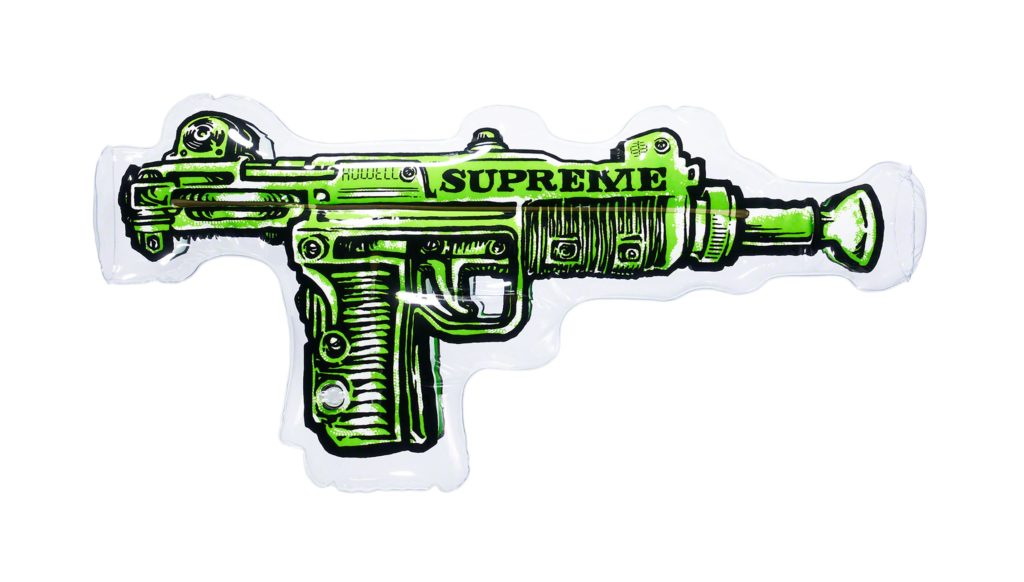 supreme-uzi-inflatable-pillow